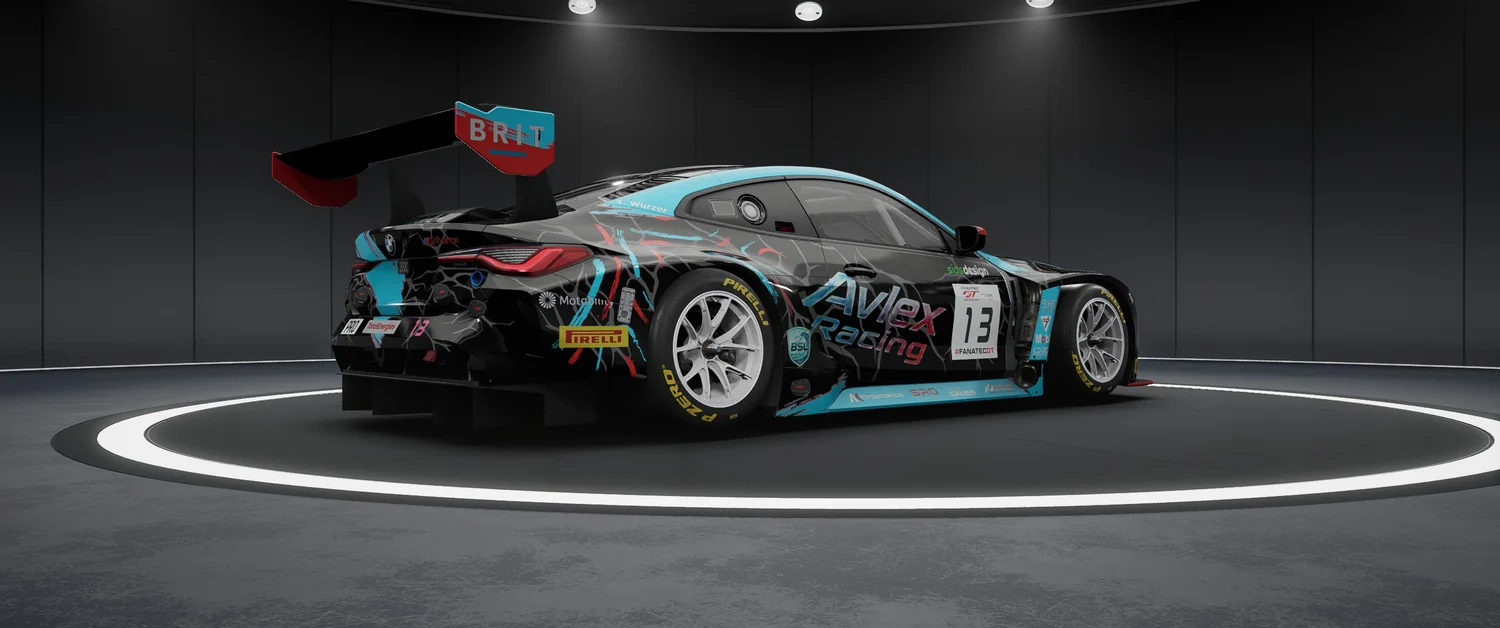 Avlex Racing – Original-Livery, Ansicht 3