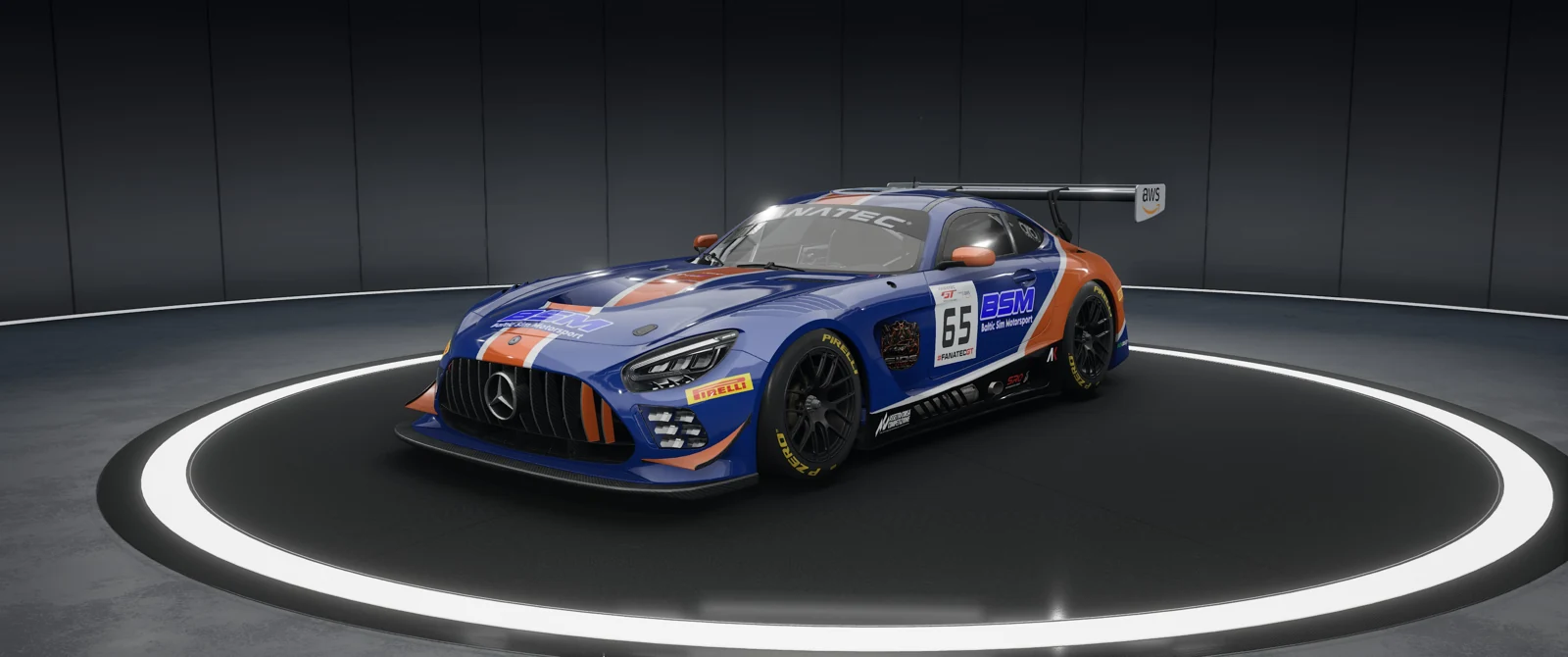 Baltic Sim Motorsport – Original-Livery, Ansicht 2