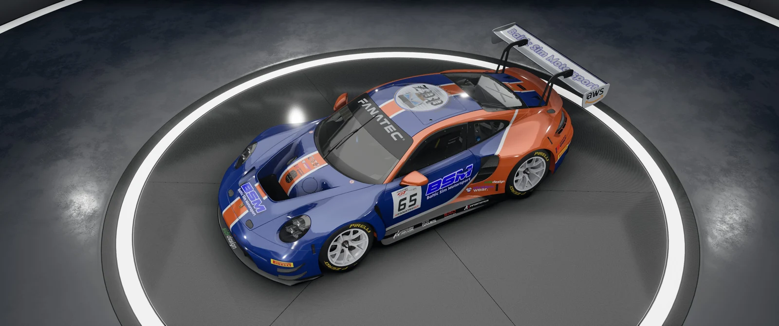 Baltic Sim Motorsport – Original-Livery, Ansicht 3