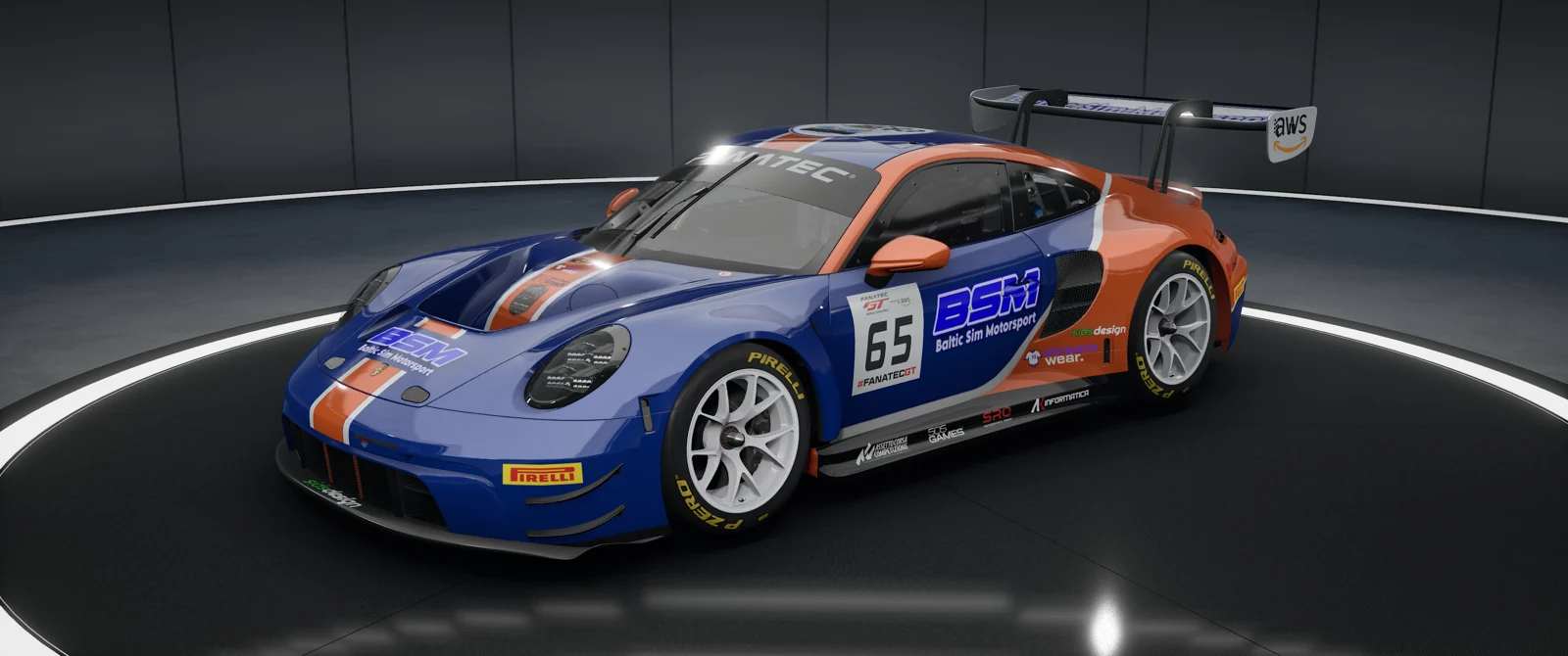 Baltic Sim Motorsport – Original-Livery, Ansicht 4