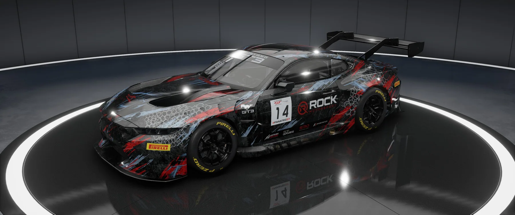 Rock Motorsport Ford – Original-Livery, Ansicht 1