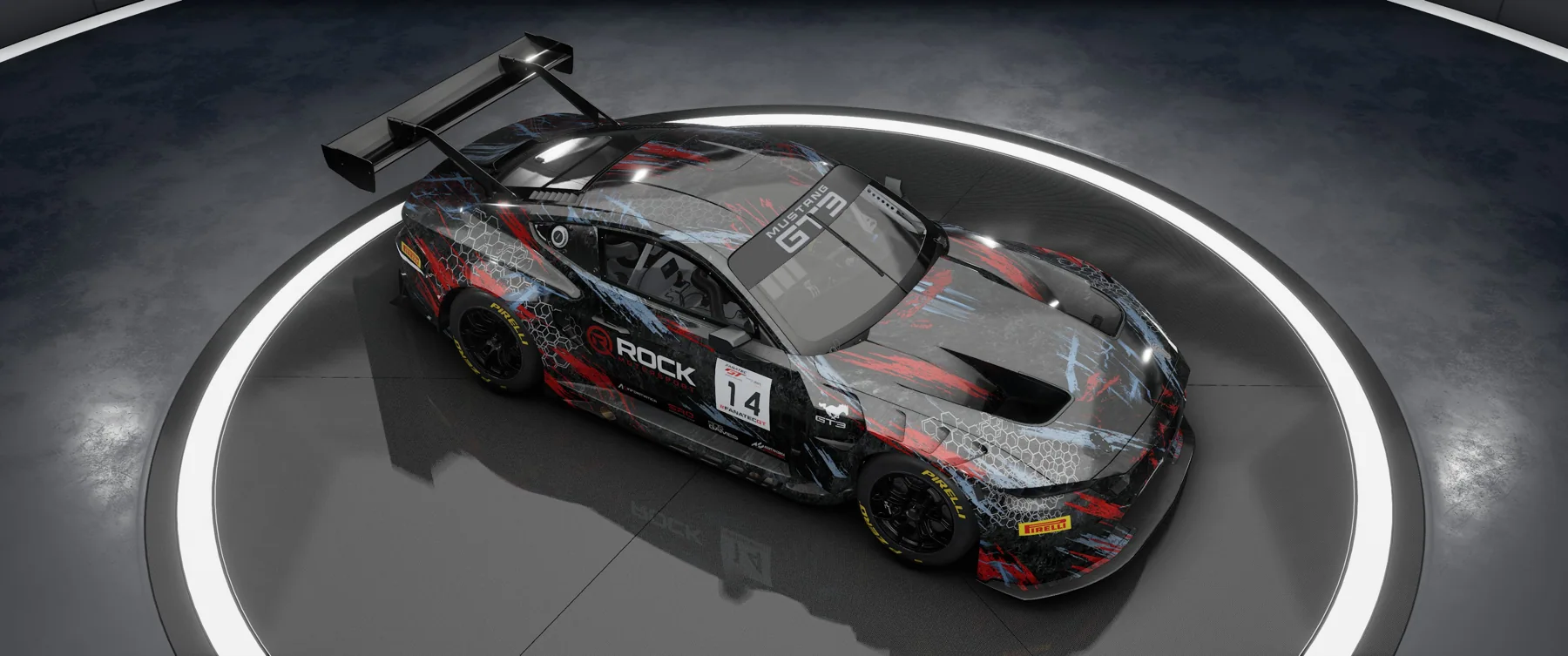 Rock Motorsport Ford – Original-Livery, Ansicht 2