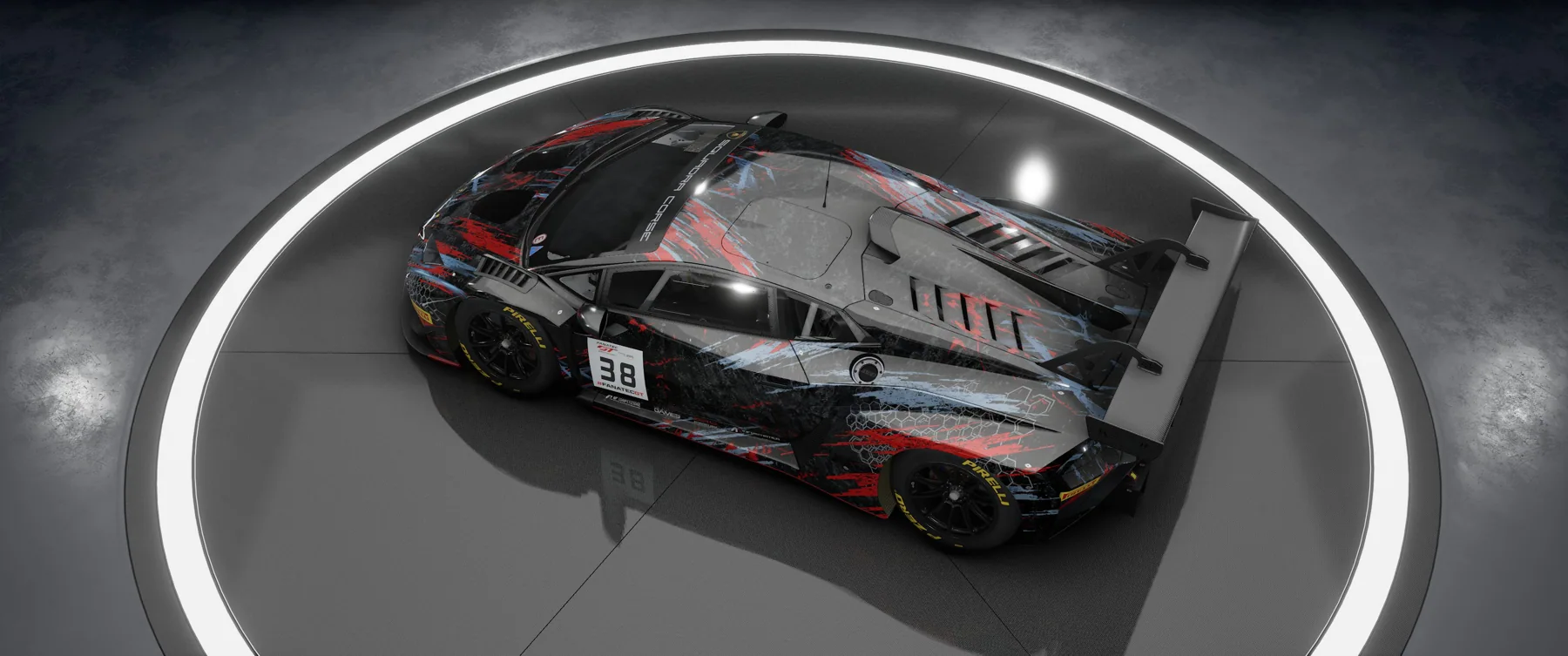 Rock Motorsport Lamborghini – Original-Livery, Ansicht 4
