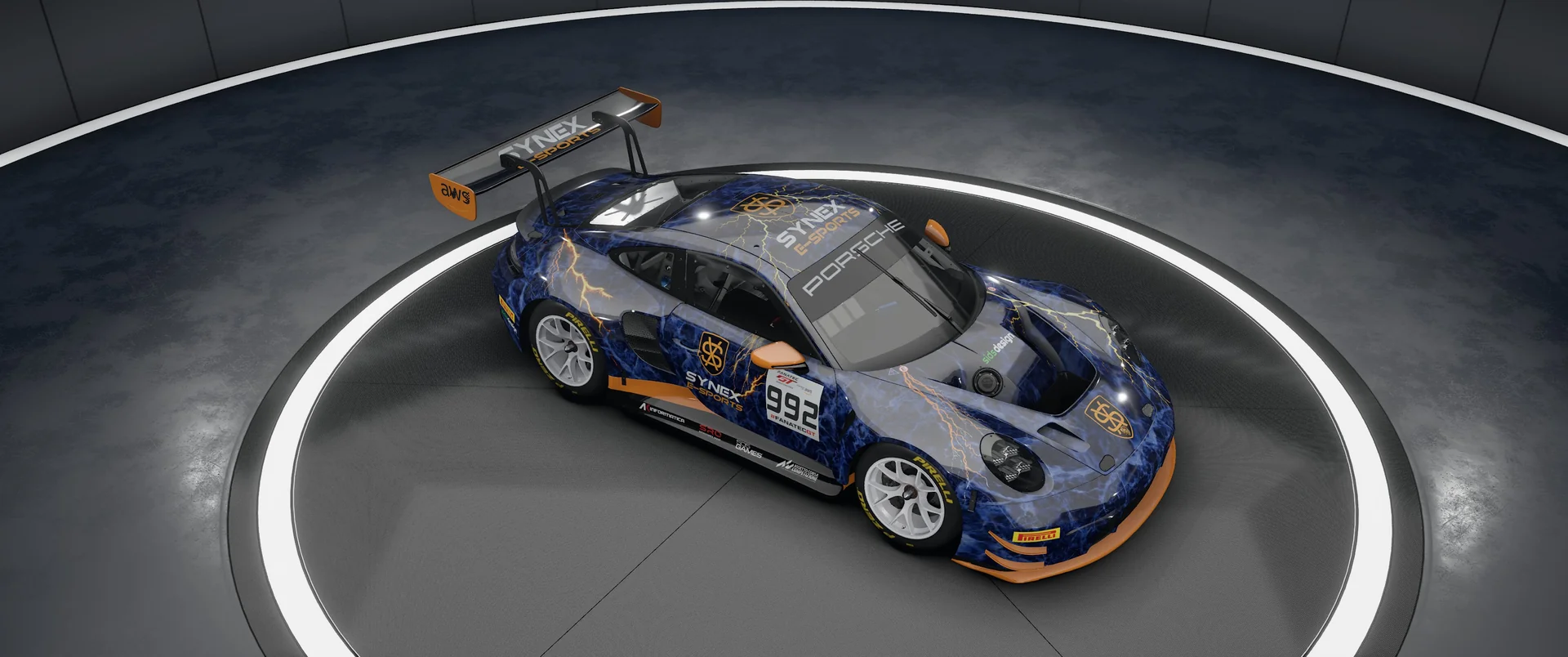 SYNEX ESPORTS Porsche – Original-Livery, Ansicht 1