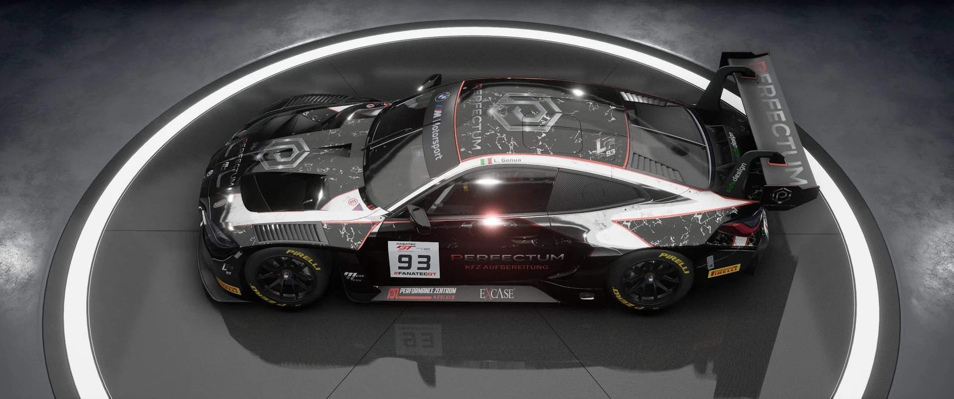 TEAM PERFECTUM BMW – Original-Livery, Ansicht 3