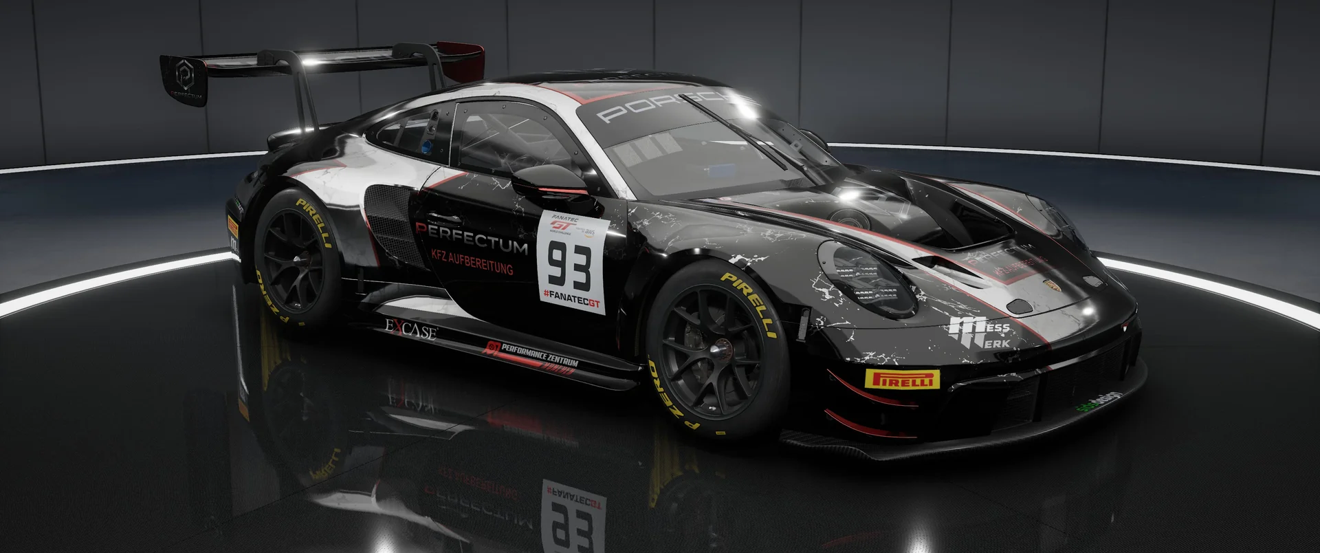 TEAM PERFECTUM Porsche – Original-Livery, Ansicht 2